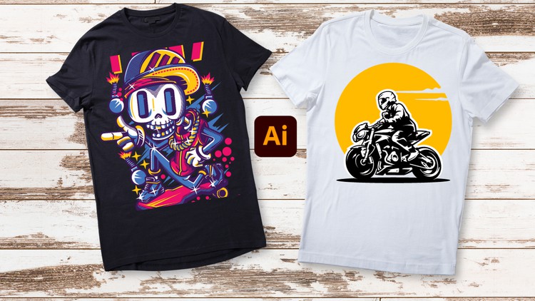 best selling t-shirt design mastery with adobe illustrator download