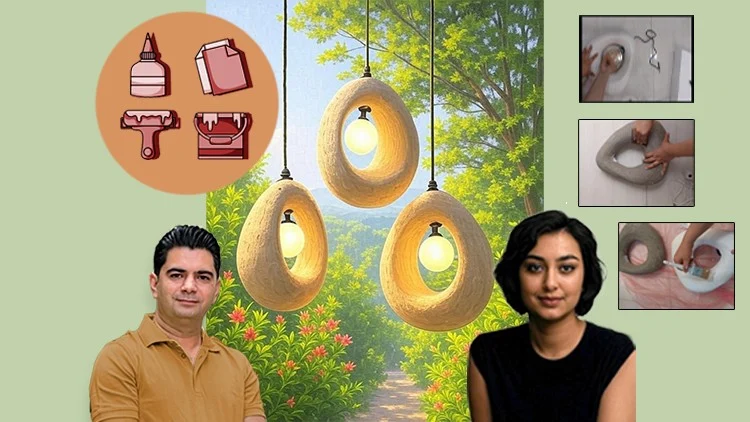 SketchUp Curved Modeling to DIY Papier Mache Chandelier.webp