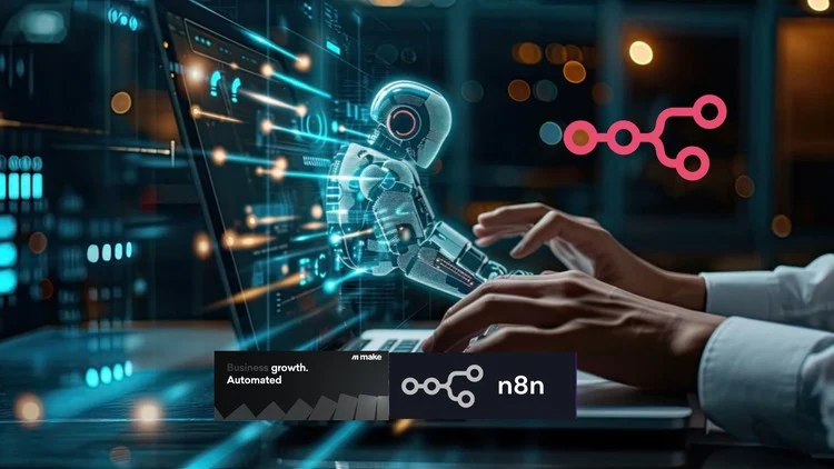 AI Automation- Genera AI, ML & LLM App with n8n & make .webp