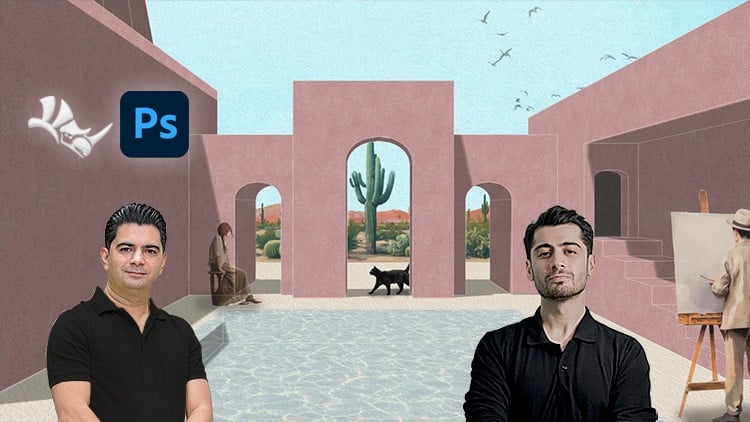 Collage & Post Production for Architectural 3D Renders .jpg